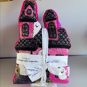 Cupcakes and Cashmere Halloween Pillow Set (2)